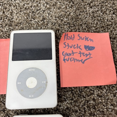 iPod Classic Lot A1136 For PARTS OR REPAIR Lot Of 4 - Picture 3 of 15