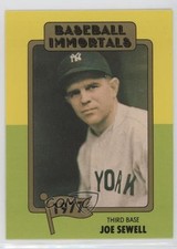 1980-84 SSPC Baseball Immortals 1st Printing Joe Sewell #163 HOF 14pi