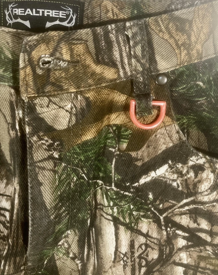 Realtree Pants YOUTH 16 Camo Hunting Outdoor Xtra Cotton Straight Leg  30 X 28 - Image 2 of 4