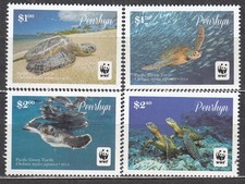 Penrhyn - Yvert Briefmarken 565/68 ** Mnh Fauna - Schildkr&ouml;ten