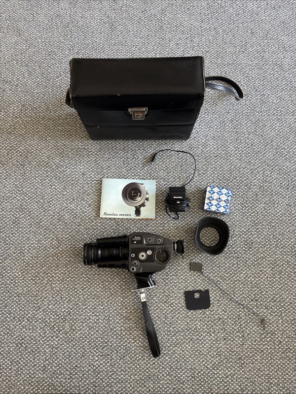 Beaulieu 4008 ZMll Super 8 Film Camera w/Schneider Optivaron 6-66mm Zoom Lens