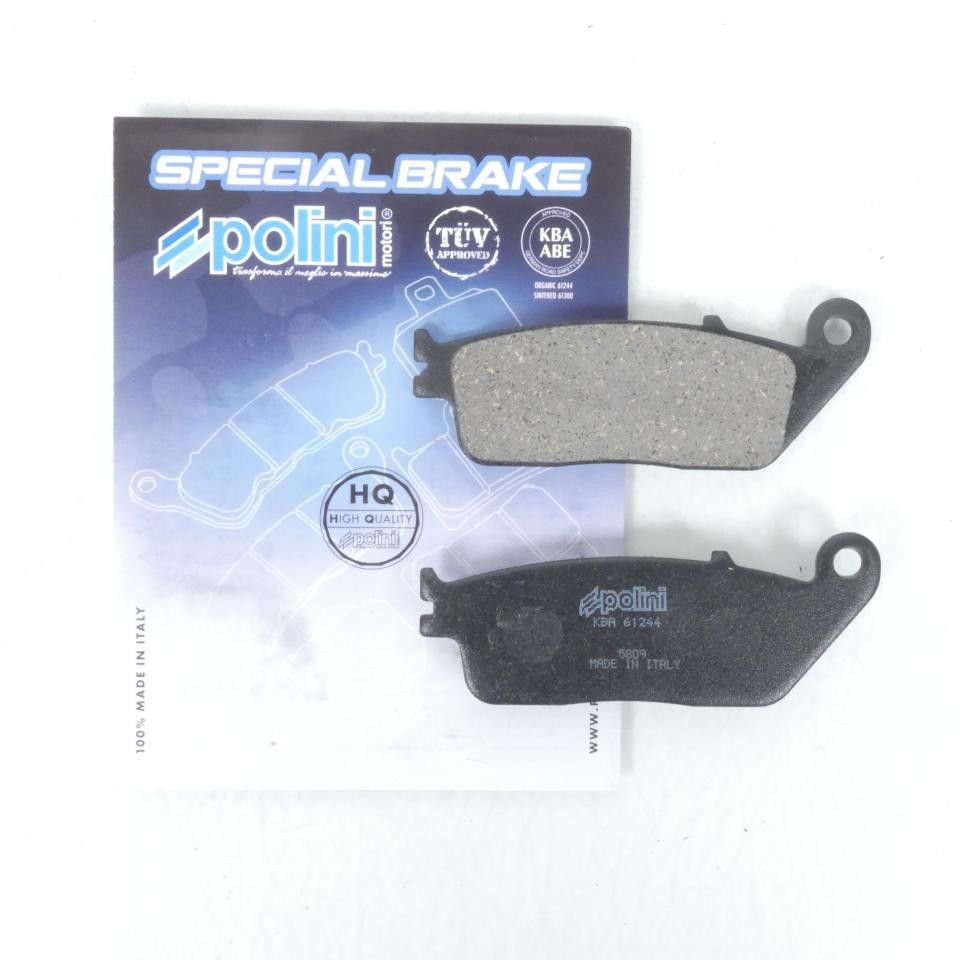 Plaquette de frein Polini Honda Transalp 700 RD13 pour voyager serein sur les routes de montagne