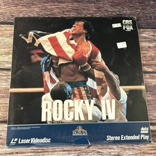 ROCKY IV LaserDisc 1985 Action Drama Digital Sound CBS/FOX MGM/UA NOS Sealed