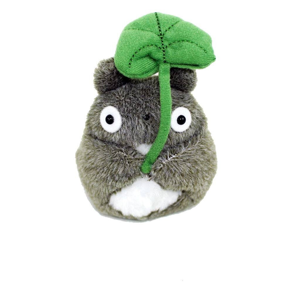 Sun Arrow Grau/Grün Mein Nachbar Totoro - Totoro Mit Blatt (13 Cm) - Plüschtier (13 Cm) - Image 2