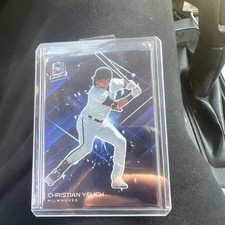 2021 Panini Spectra Deep Space Christian Yelich #DS-CY 1bw7