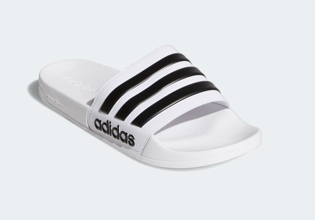 ADIDAS Girls' Adilette Cloudfoam Plus Slides - Bob's Stores