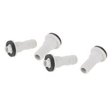4pcs Air Conditioner Window Drain Hose Straight Connector Adapter Accessories