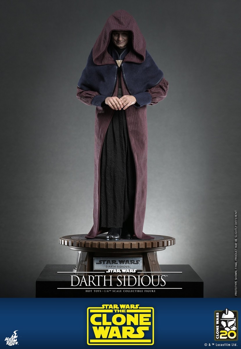 ホットトイズ TMS102 ダース・シディアス 1/6Darth Sidious ホットトイズ TMS102 ダース・シディアス 1/6Darth Sidious