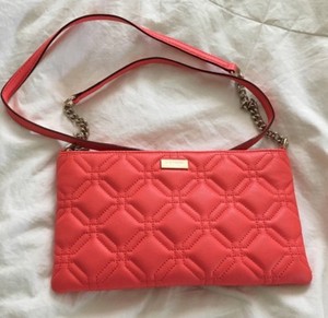 coral crossbody purse