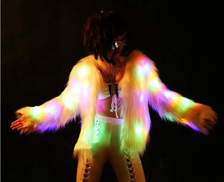 Led top rave jacket