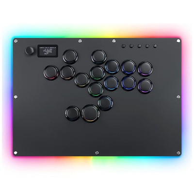 GuileKeys Leverless Controller Arcade Stick GK-16, All-Button Arcade Controll...