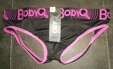 BodyQ  Pink  Echo Jock Brief  L 