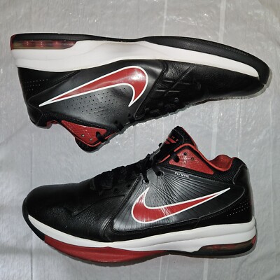 Nike Air Max Flight 11 Men's Shoes Size 13 (441948-007) 2011 Black Red