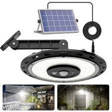 Solar Light Indoor Outdoor 3000LM Solar Shed Light Rotation Design Waterproof...