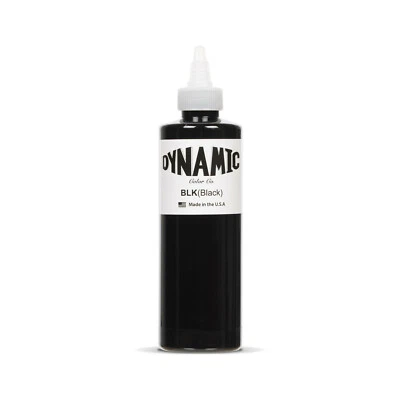 DYNAMIC Dynmaic Black 8oz Tattoo Ink, Australia Stock