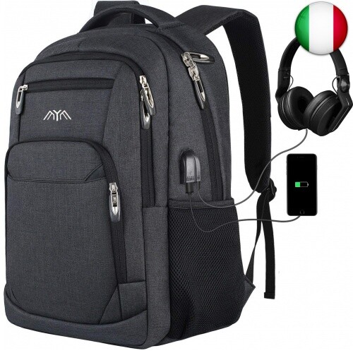 Zaino Uomo, Zaino Scuola Superiore Media Università, Zaino Porta Pc Uomo Da  | eBay