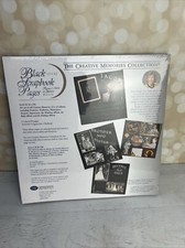 NEW Creative Memories 12x12 BLACK Refill Scrapbook Pages RCM-12BL 15 Sheets