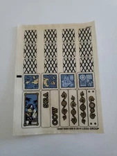 Lego Movie Original Unused Sticker Sheet from Metalbeard's Sea Cow Set 70810