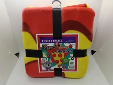Chuck E. Cheese Pizza Shaped Blanket Brand New with Tags Machine Washable