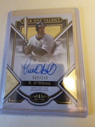 2023 Topps Tier One - Tier One Talent Autographs #T1TA-PO Paul O'Neill /249 (AU)
