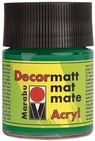 Marabu 1401 05 067 Decormatt Acryl, SaftgrüN 067, 50 Ml