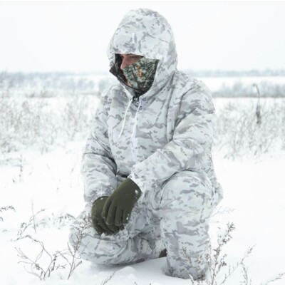 Winter Camouflage Multicam Alpine White Militaria Hunting Airsoft 
