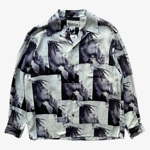 Men's Guilty Parties Wacko Maria Bob Marley Smoking Shirt BNWT, Jamaica Small