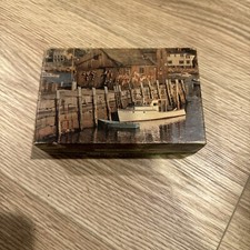 Tuco Tripl-Thick Interlocking Puzzle Miniatures FISHING VILLAGE 5.25 X 7.0
