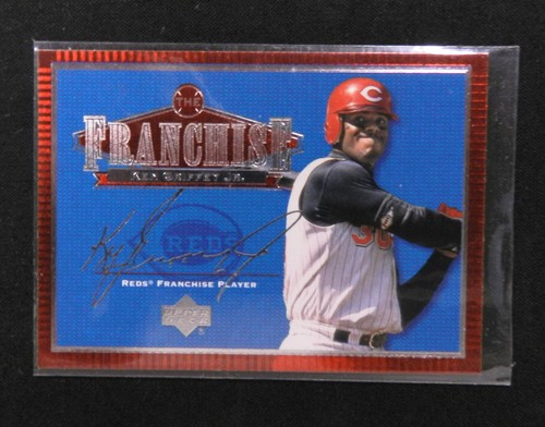 (9) 2001 Upper Deck The Franchise Insert Baseball Cards Lot Ken Griifey Jr