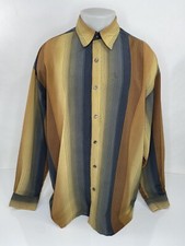 MONZINI COLLECTION - Vintage Stripe Disco Mens XL. Shirt
