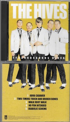 THE HIVES  Tyrannosaurus Hives  5-track promo CD sampler with PicCover