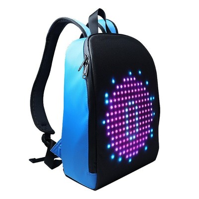 led screen backpack