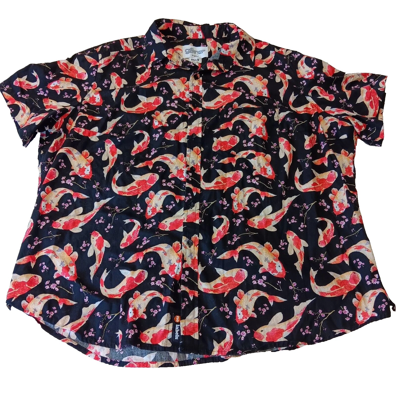 GFW Clothing Gender-Neutral Design Coy Fish/Floral Billie Fit Top - 7 (US XXL)
Opens in a new window