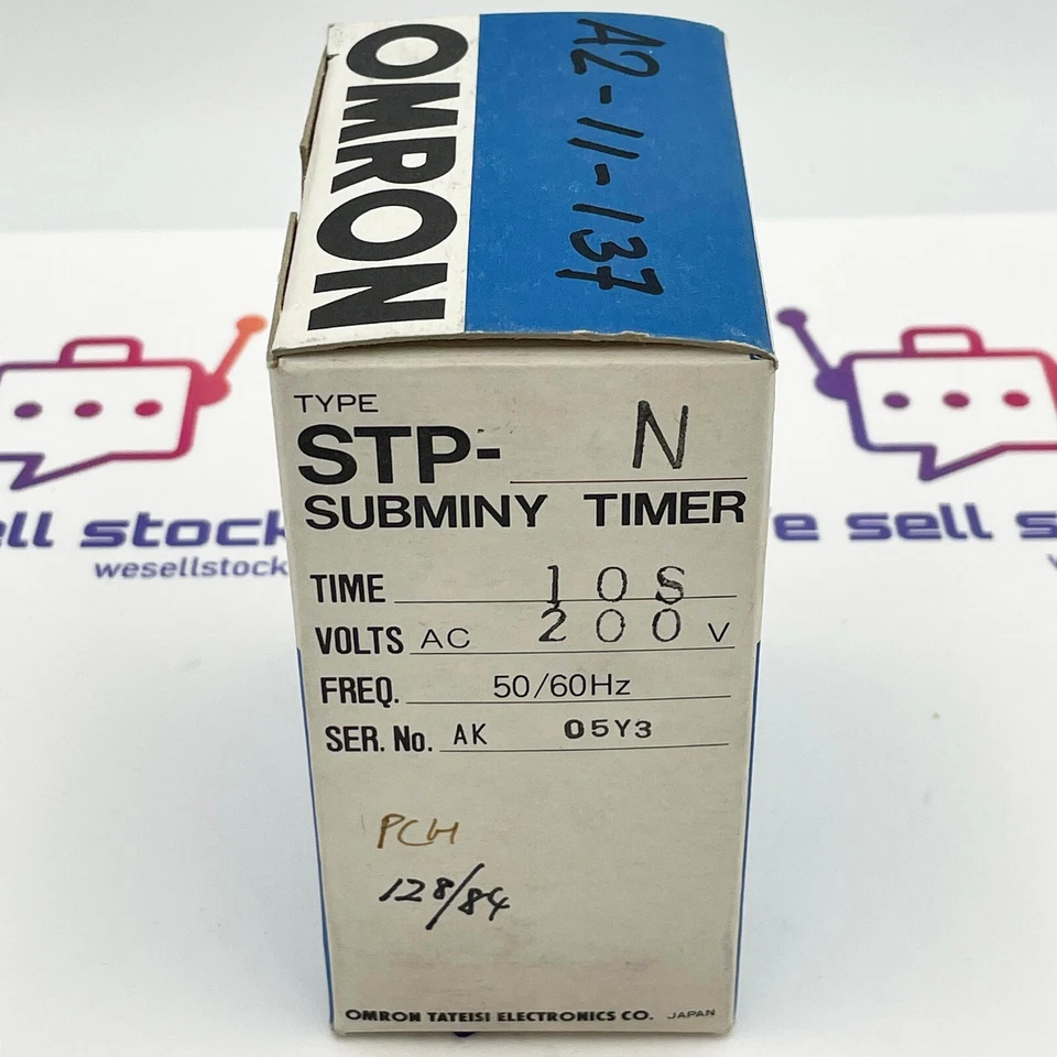 OMRON STP-N SUBMINY TEMPORIZADOR ACCIONADO POR MOTOR 404810 226731 3PEND - Imagen 4 de 4