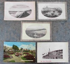 Clacton-On-Sea Pier, Beach & Gardens Essex used postcards 1908 - 1964