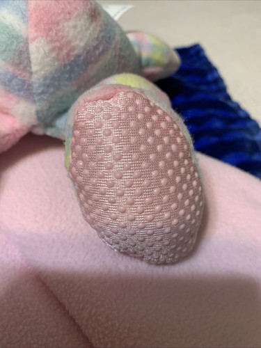 VTG Playskool Snuzzles Pink Pastel Plaid Plush Bunny Rabbit Lovey 1996 5038/5035 - Picture 8 of 10