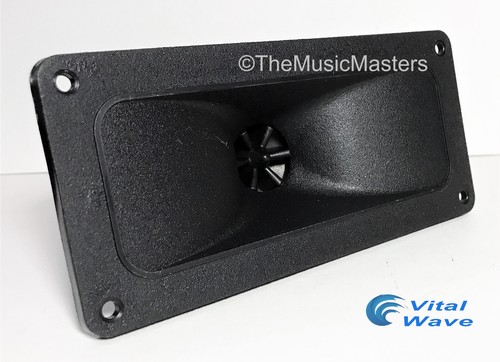 Par de altavoces de tweeter de 2"" x 5"" pulgadas con montaje al ras súper cuerno para automóvil audio para el hogar estéreo - Imagen 8 de 11