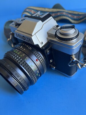 MINOLTA X-700 MD ROKKOR 50mm F1.4 ジャンク Minolta MD Rokkor-X 50mm F1.4 Lens Made Japan And X-70 Minolta