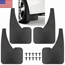 5mm Rubber Splash Guards Mud Flaps Mudflaps Front&Rear for Tesla Model 3 S X Y