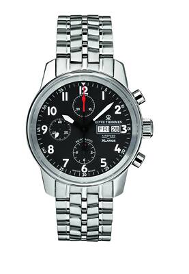 Revue Thommen Herren Armbanduhr Automatic Airspeed Xlarge 40 mm Day & date Windo