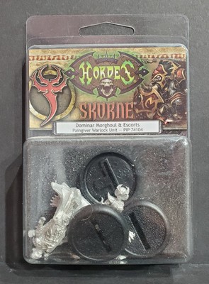Hordes Skorne DOMINAR MORGHOUL & ESCORTS PAINGIVER Warlock Unit PIP 74104