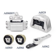 5X Engine Motor & Transmission Mount for 2006-2013 Volkswagen GTI l4 2.0L