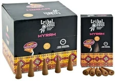 Tribal Soul - Backflow Reflux Incense Cones - Box of 12 Boxes x 10 Cones 
