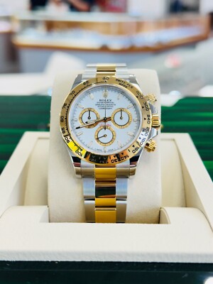 Rolex Daytona 126503 Stainless & 18K yellow gold White Dial BOX