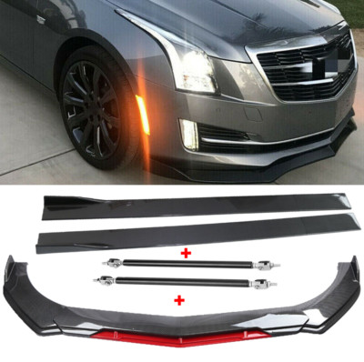 DE Frontspoiler Spoilerlippe 78.7'' Sideskirts + Stoßstange für Cadillac CTS ATS