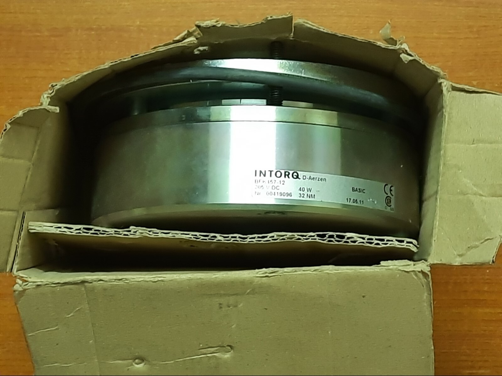 INTORQ Spring operated brake Type: BFK457-12 - 205 V DC - 32 Nm ...