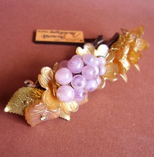 602/Francoise montague/Resin Flower Clasp
