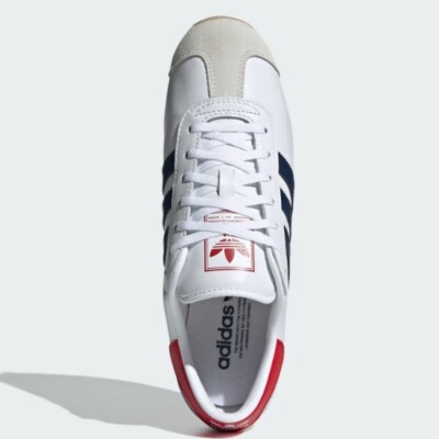 ★★Adairs★★ Country II White Black Red IG4546 Adidas Country II Leather 'White/Better Scarlet' - IG4546