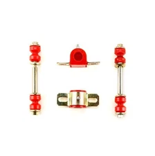 Red Poly Sway Bar Link Bushing Set Fits 1966 - 1970 Oldsmobile 442 Cutlass