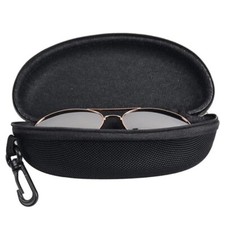 Hard Shell Sunglasses Case Zipper Travel Pouch Reading Glasses Protector UK